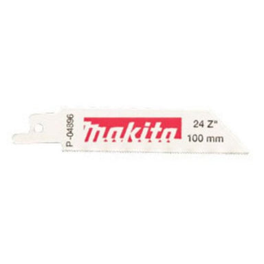 MAKITA RECIPRO BLADE BI-METAL 100mm - 24TPI - (5PK)- METAL P-04896