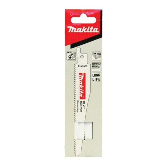 MAKITA RECIPRO BLADE BI-METAL 152mm - 10TPI - (3PK) - UNIVERSAL / MULTI MATERIAL P-46969