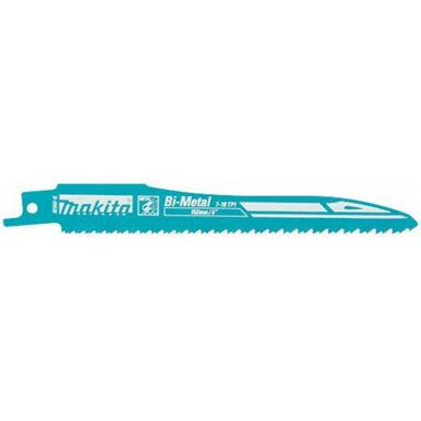 MAKITA RECIPRO BLADE BI-METAL 152mm - 7-18TPI SUPER EXPRESS - (5PK)- METAL B-05038
