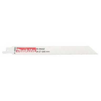 MAKITA RECIPRO BLADE BI-METAL 200mm - 24TPI - (5PK)- METAL P-04949