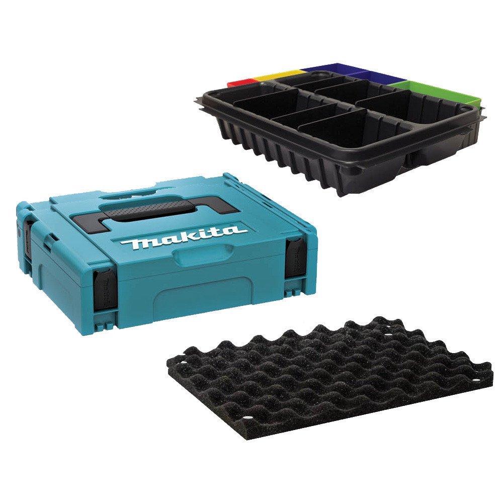 MAKITA MAKPAC CASE 1 / 2 ROW STORAGE & SPONGE MAKPAC107