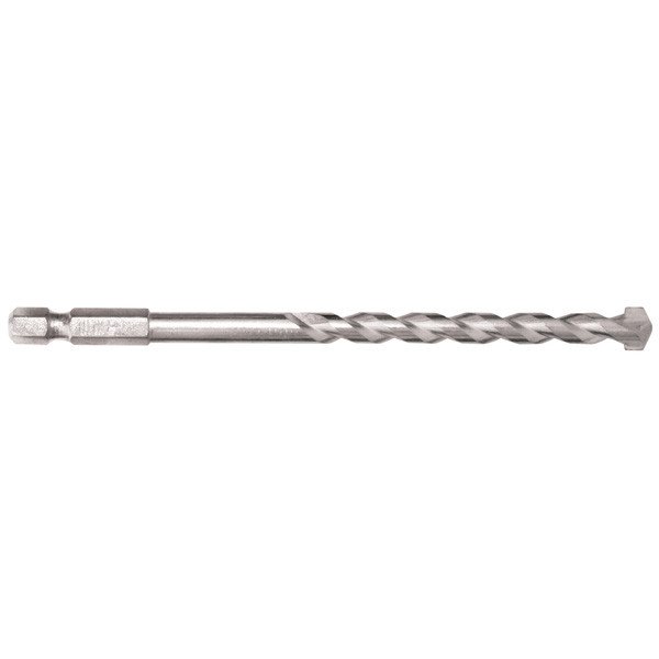 MAKITA 6mm x 100mm MASONRY DRILL BIT - (1/4" HEX SHANK) D-23802