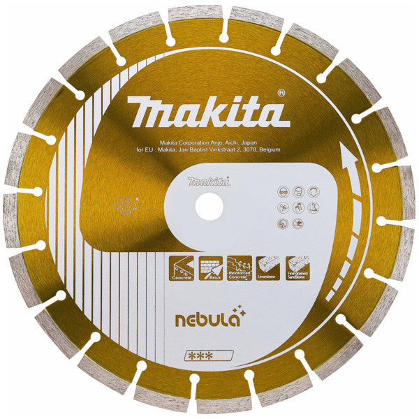 MAKITA 115mm x 22.23 DIAMOND BLADE SEGMENTED - NEBULA B-56247
