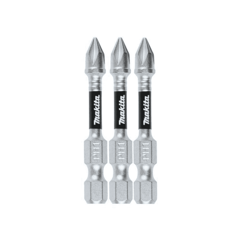 Makita PH1 x 50mm Impact XPS Power Bit (3pk) E-09363