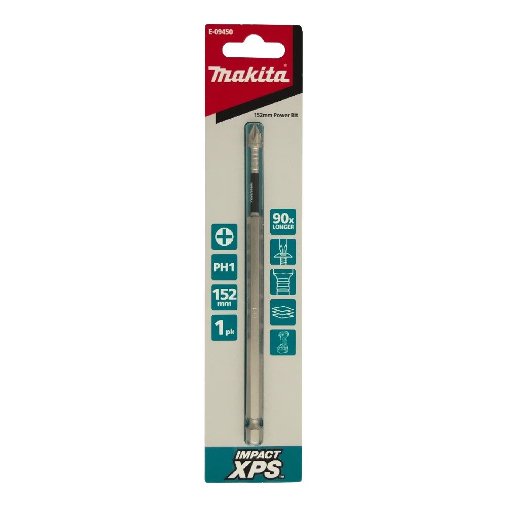 Makita PH1 x 150mm Impact XPS Power Bit (1pk) E-09450