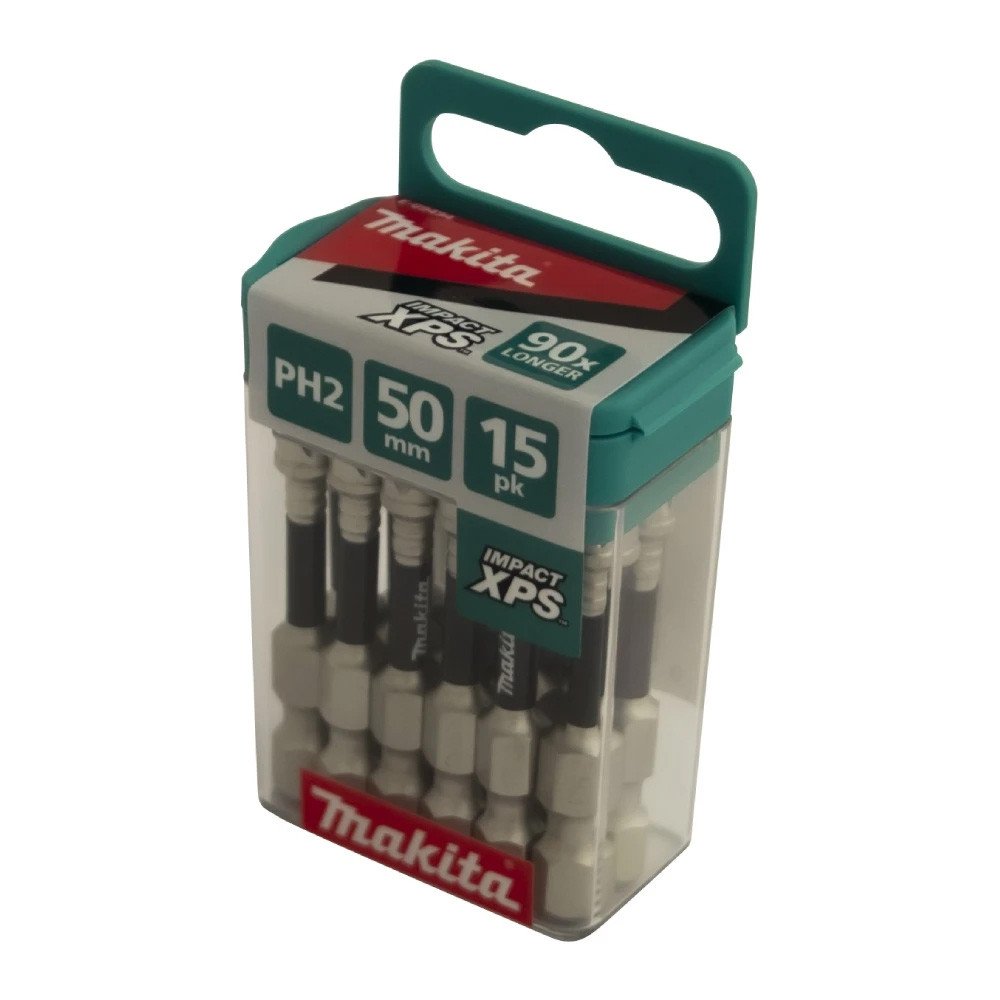 Makita PH2 x 50mm Impact XPS Power Bit (15pk) E-09494 ( CURRENTLY OUT OF STOCK )