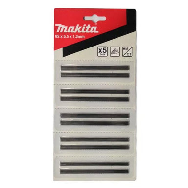 MAKITA PLANER BLADE 82mm / TCT DOUBLE EDGE INSERT - (10SETS) - N1900B / KP0800 D-35302