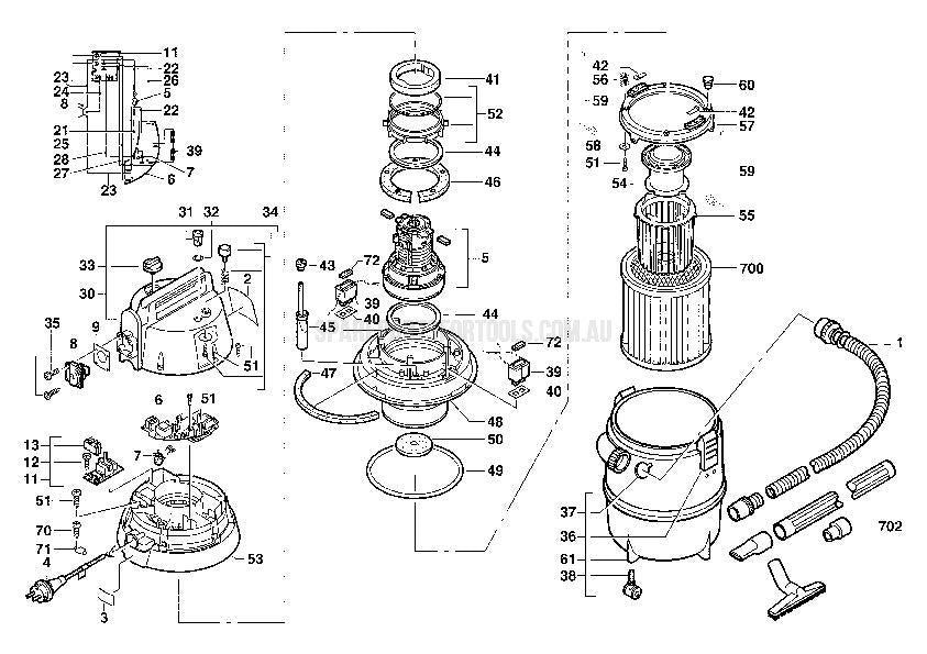 Milwaukee RSE Spare Parts