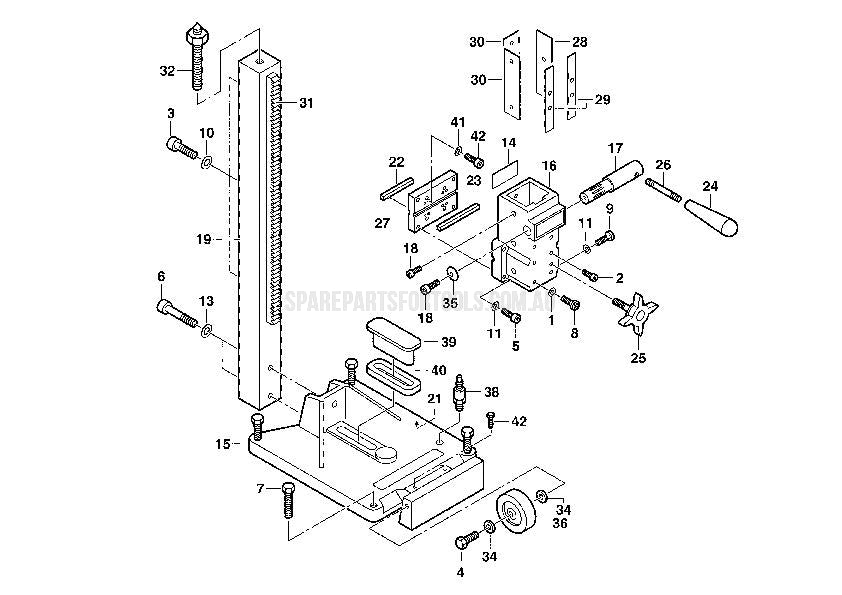 Milwaukee DR-LB Spare Parts