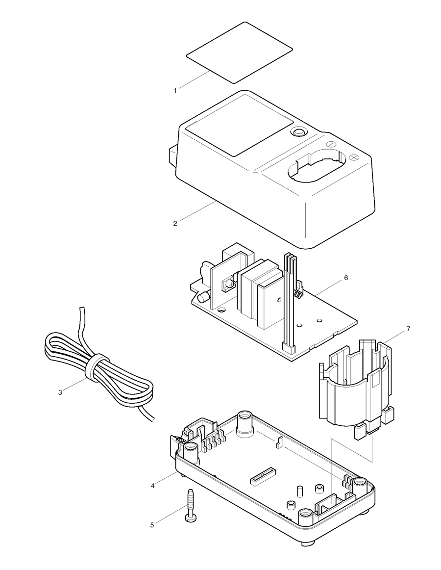 Makita DC9711 Spare Parts