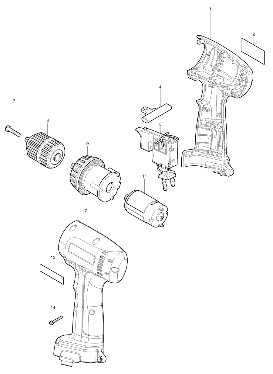 Makita MT060 Spare Parts