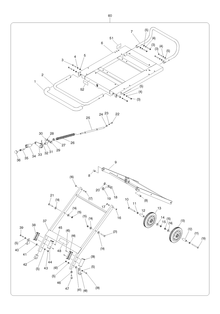 Makita WST04 Spare Parts