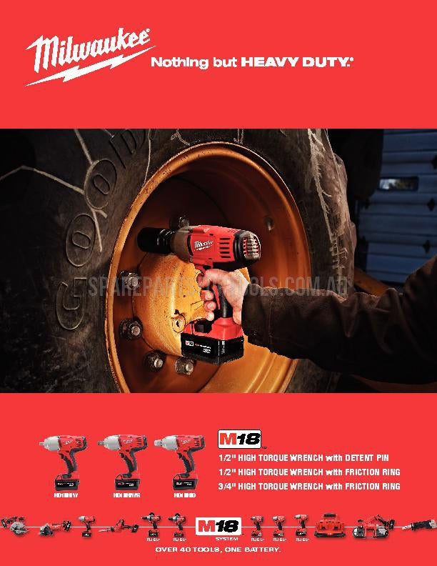 Milwaukee HD18HIWR Spare Parts