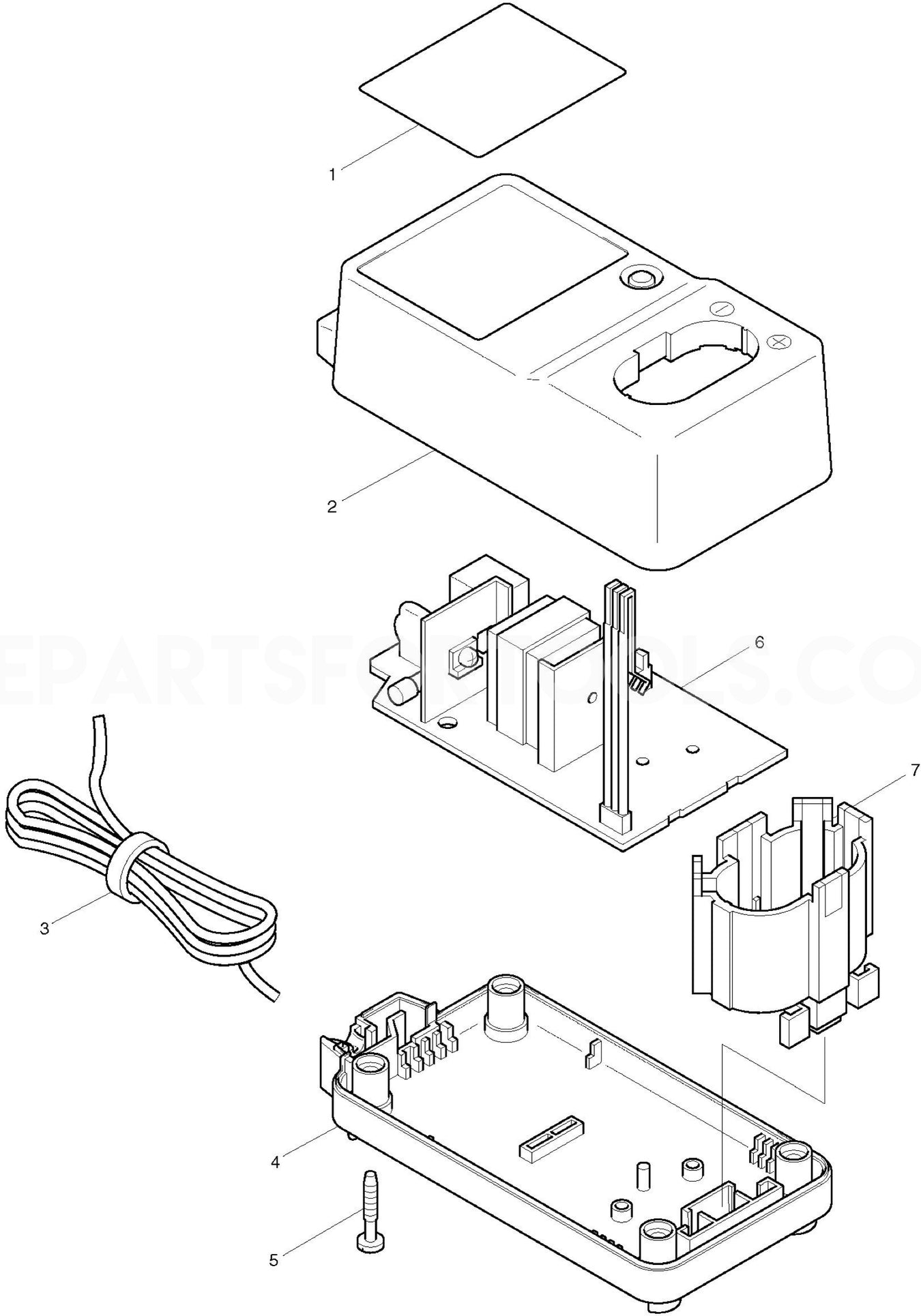 Makita DC1470 Spare Parts