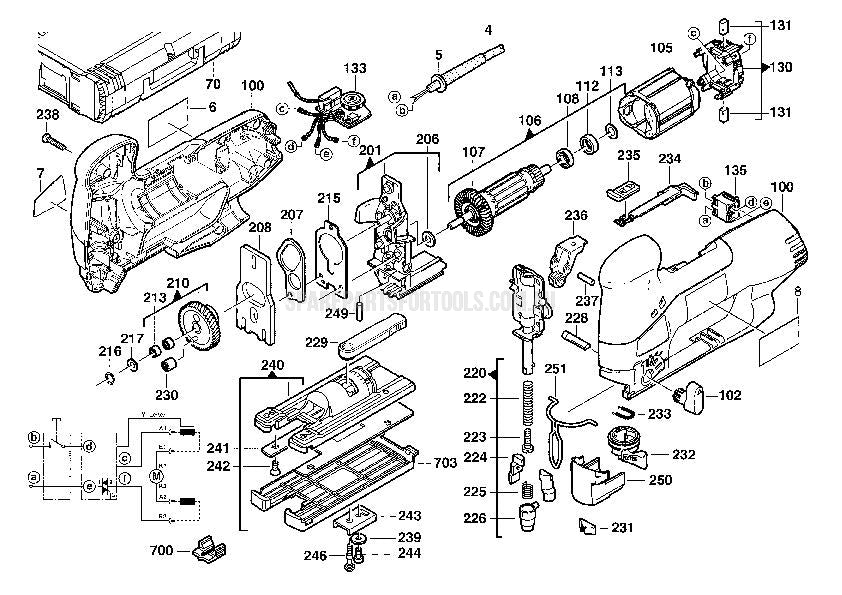 Milwaukee JSPE90X Spare Parts
