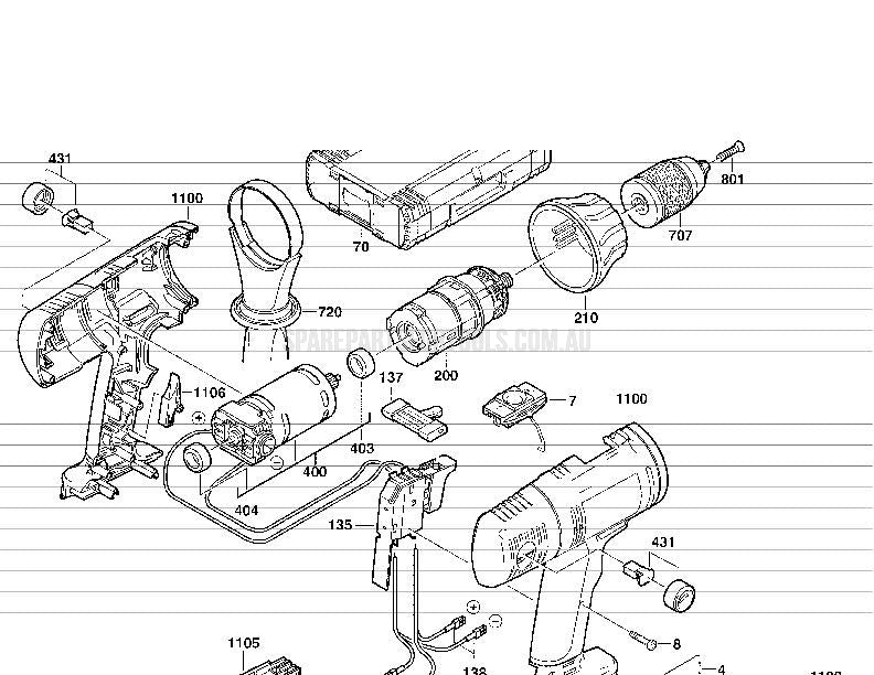 Milwaukee S18TX Spare Parts