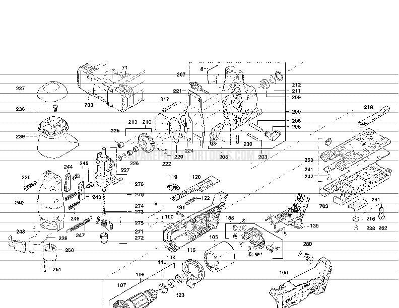 Milwaukee V28JSB Spare Parts