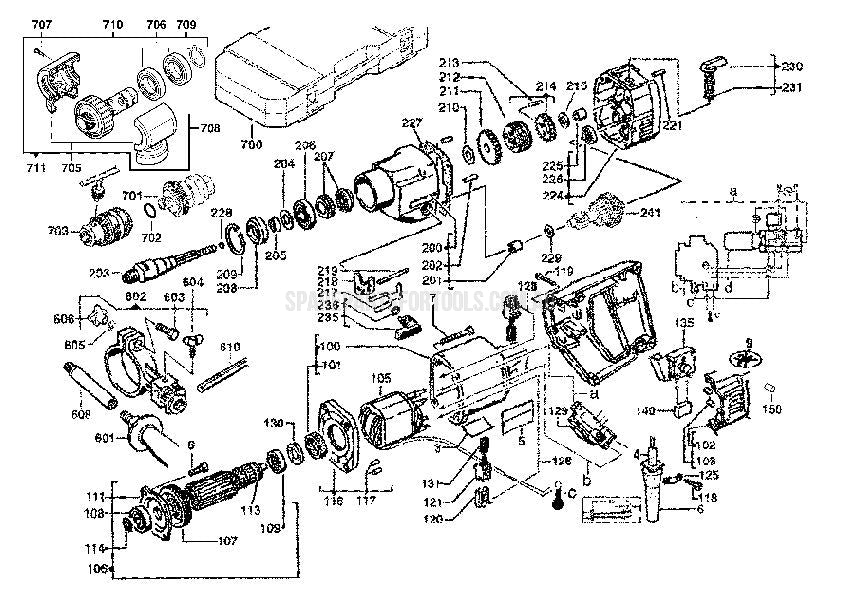 Milwaukee DD2-160XE Spare Parts
