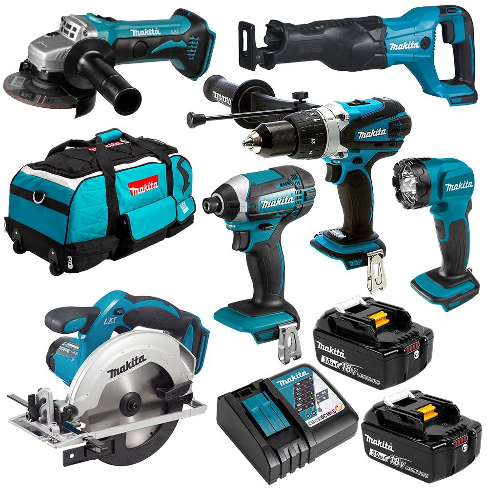 Makita 18V 6 Piece Combo DLX6102X1