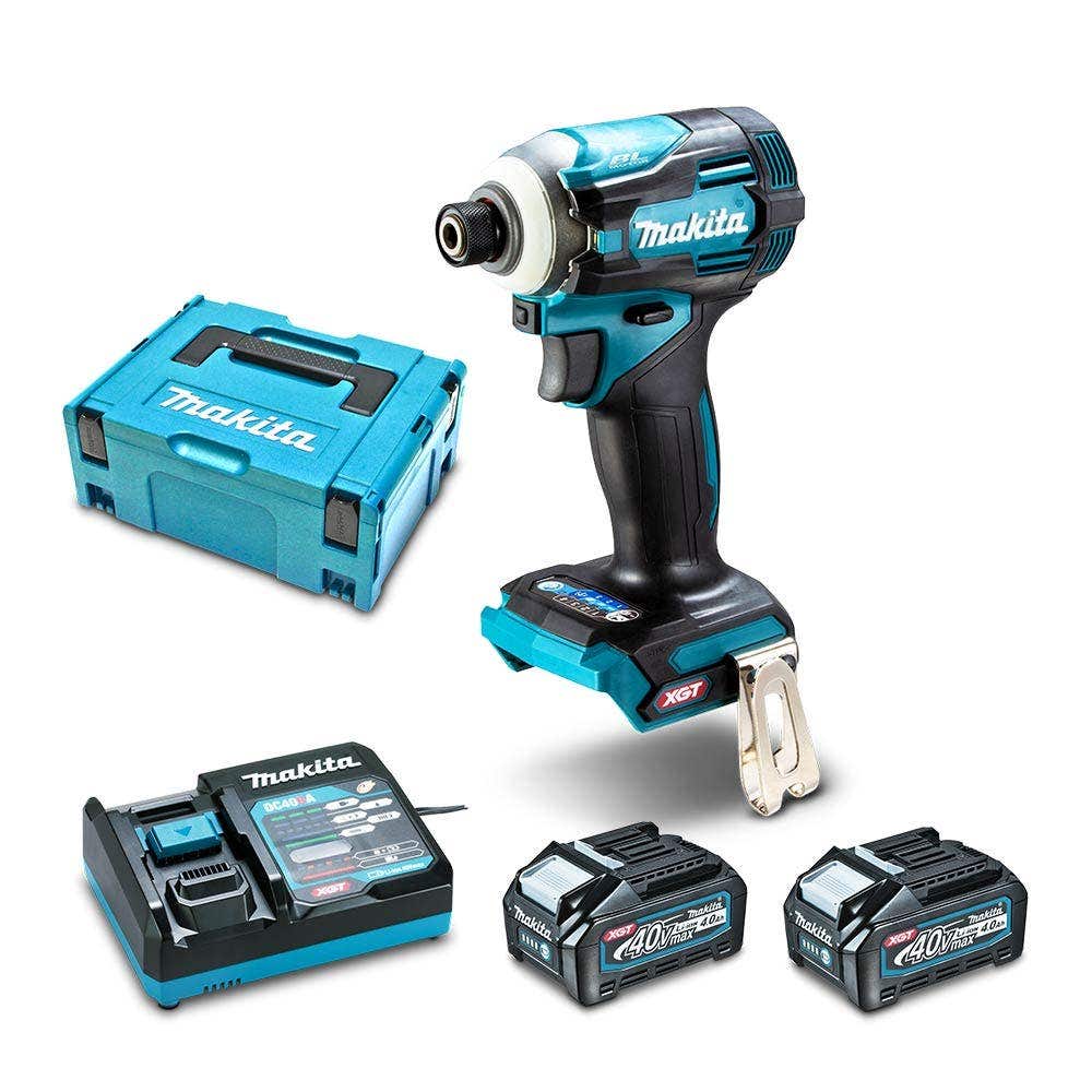 Makita 40V Max Xgt Brushless 1/4Inch Impact Driver Kit Td001Gm201