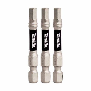 Makita IMPACT XPS HEX5 x 50mm POWER BIT - 3pk E-19423