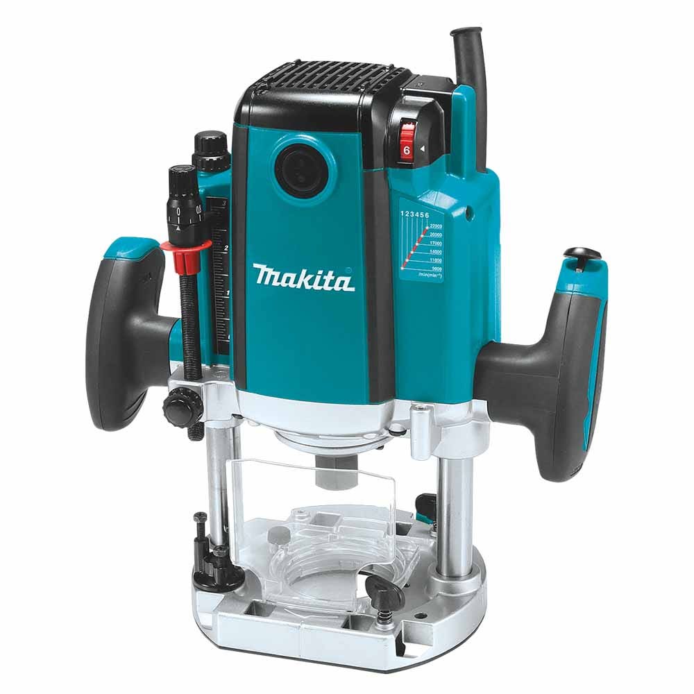Makita 2100W 12.7Mm (1/2") Plunge Router Rp2301Fc05
