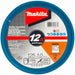 Makita 125mm x 1mm x 22mm INOX CUTTING DISC A60U - 12pk Tub E-03040-12