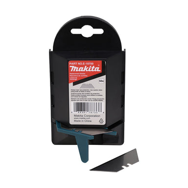 Makita UTILITY KNIFE CARBON STEEL BLADES - 50pc E-19700