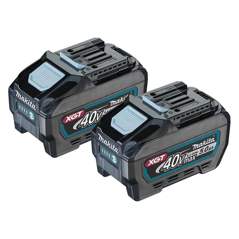 Makita 40V Max 5.0Ah Battery Twin Pack B-90489