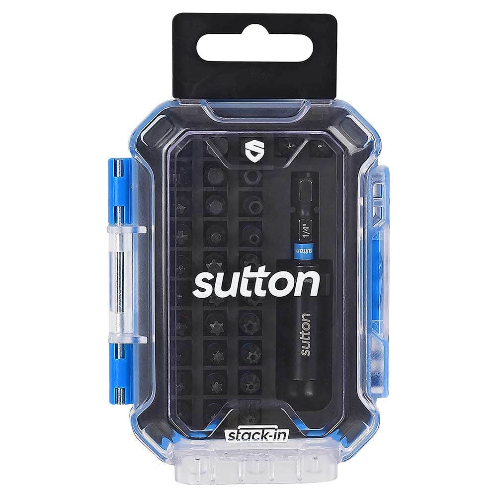 SUTTON SUPATORQ SCREWDRIVER BIT SET S250 STACK-IN - 33 PIECE S250S33A
