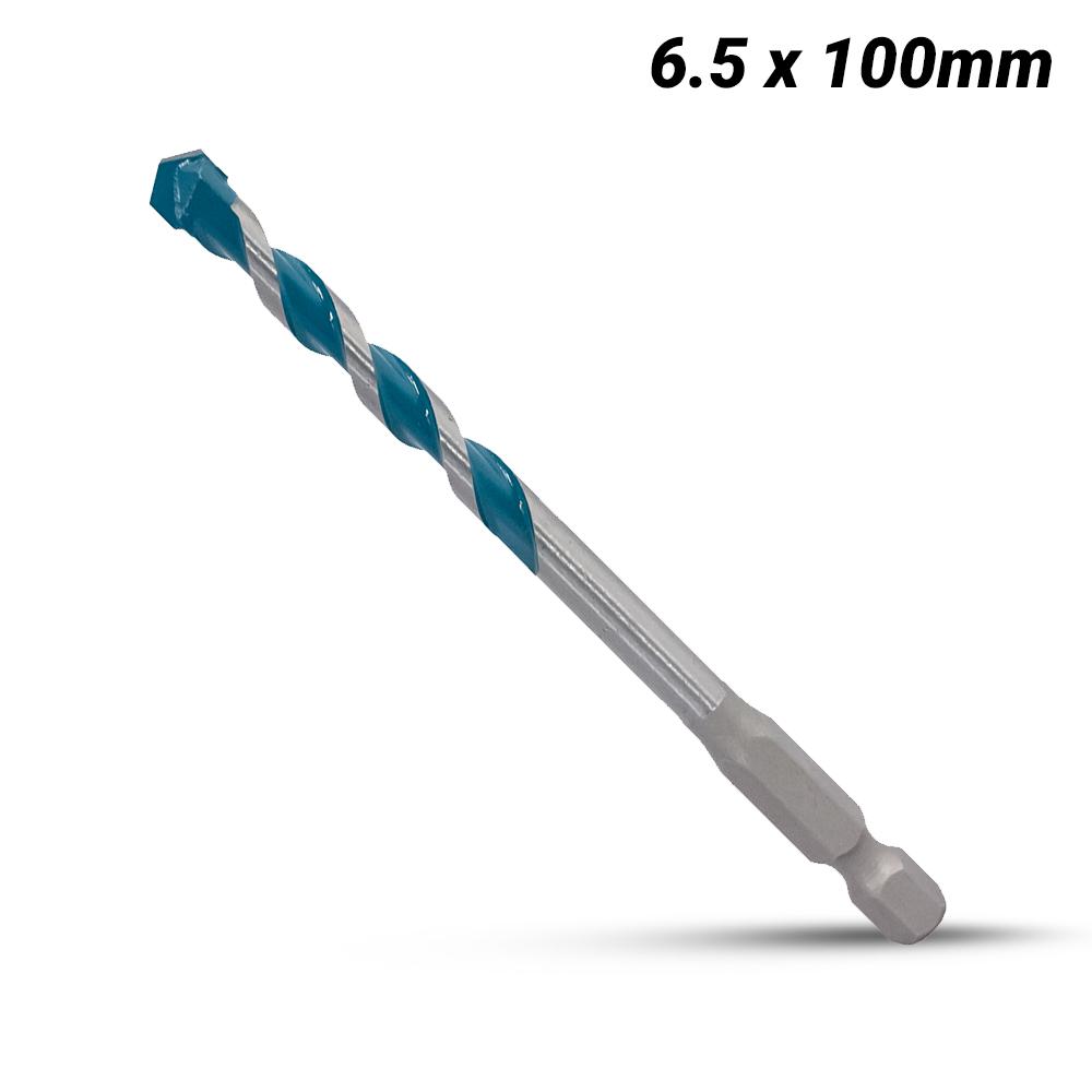 Makita 6.5 X 100Mm Multi Material 1/4 Hex Shank E-15001