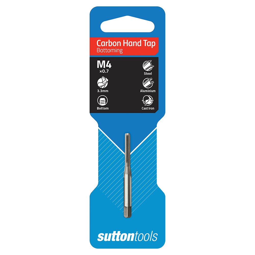 SUTTON M4 x 0.7 Bottom Tap Carbon Hand