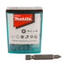 Makita PH2 x 50mm POWER BIT 10pc FLIP TOP CASE B-26244
