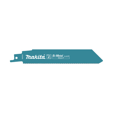 Makita RECIPRO BLADE Bi-METAL 152mm x 1.1mm x 14 - 18tpi - 5pk - THICK METAL B-43131