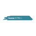 Makita RECIPRO BLADE Bi-METAL 152mm x 1.1mm x 14 - 18tpi - 5pk - THICK METAL B-43131