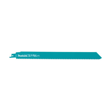 Makita RECIPRO BLADE Bi-METAL 305mm x 1.1mm x 8 - 10tpi - 5pk - THICK METAL B-43212