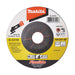 Makita 125mm x 4mm x 22mm D/C INOX GRIND DISC WA36P-25pc  B-53110-25