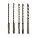 Makita STANDARD SDS-PLUS DRILL ASSORTMENT SET - 5pc - 5 x 160, 6 x 160, 7 x 160, 8 x 160, 10 x 160  D-20703
