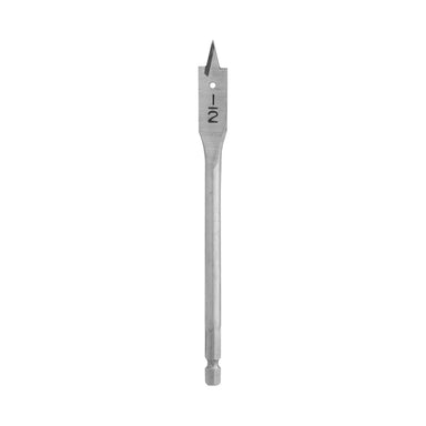 Makita FLAT WOOD SPADE BIT 1/2" x 6" - 1/4 HEX SHANK D-23977