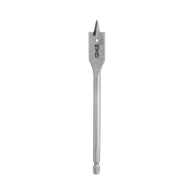 Makita FLAT WOOD SPADE BIT 5/8" x 6" - 1/4 HEX SHANK D-23983