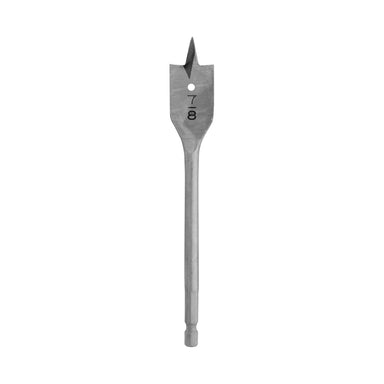 Makita FLAT WOOD SPADE BIT 7/8" x 6" - 1/4 HEX SHANK D-24000