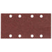 MAKITA SAND PAPER 120# / 1/3 SHEET BROWN PUNCHED - (10PK) P-36011