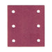 MAKITA SAND PAPER 100# / 1/4 SHEET HOOK & LOOP BROWN PUNCHED - (10PK) D-58693