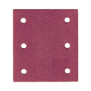 MAKITA SAND PAPER 120# / 1/4 SHEET HOOK & LOOP BROWN PUNCHED - (10PK) D-58702