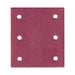 MAKITA SAND PAPER 120# / 1/4 SHEET HOOK & LOOP BROWN PUNCHED - (10PK) D-58702