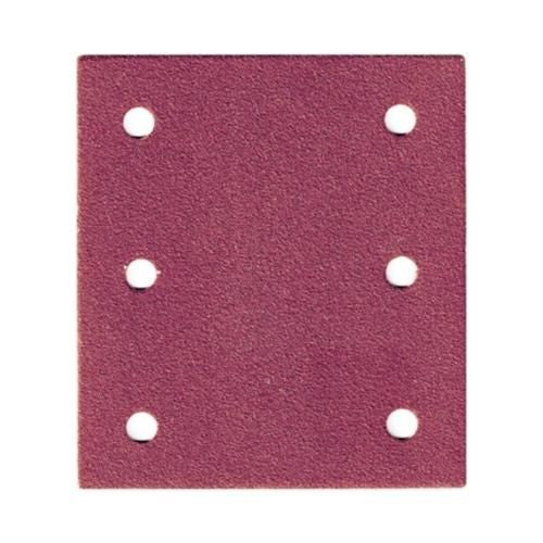 MAKITA SAND PAPER 150# / 1/4 SHEET HOOK & LOOP BROWN PUNCHED - (10PK) D-58718