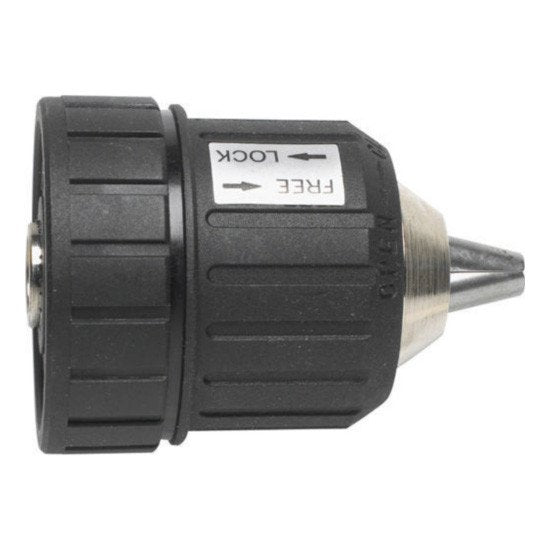 MAKITA 10mm KEYLESS CHUCK / 1.5-10mm CAP / 3/8" x 24 UNF - PLASTIC H/DUTY 192282-9