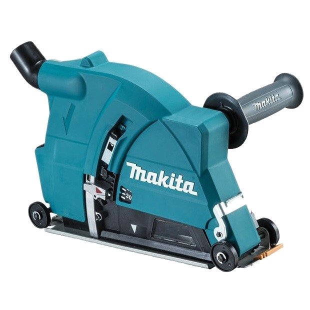 MAKITA DUST COLLECTING WHEEL GUARD / PLUNGE with FOOT & ROLLERS 198379-2