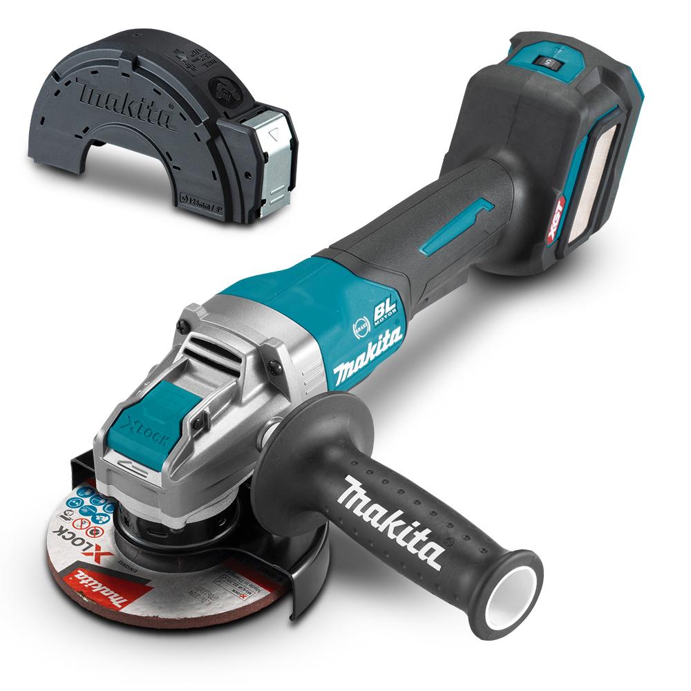 Makita GA047GZ02 40V Max XGT Li-ion Cordless Brushless X-Lock 125mm (5") Paddle Switch Angle Grinder - Skin Only