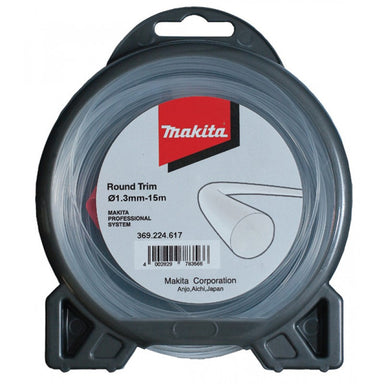 MAKITA NYLON LINE 1.3mm x 15M ROUND TRIM 369.224.617